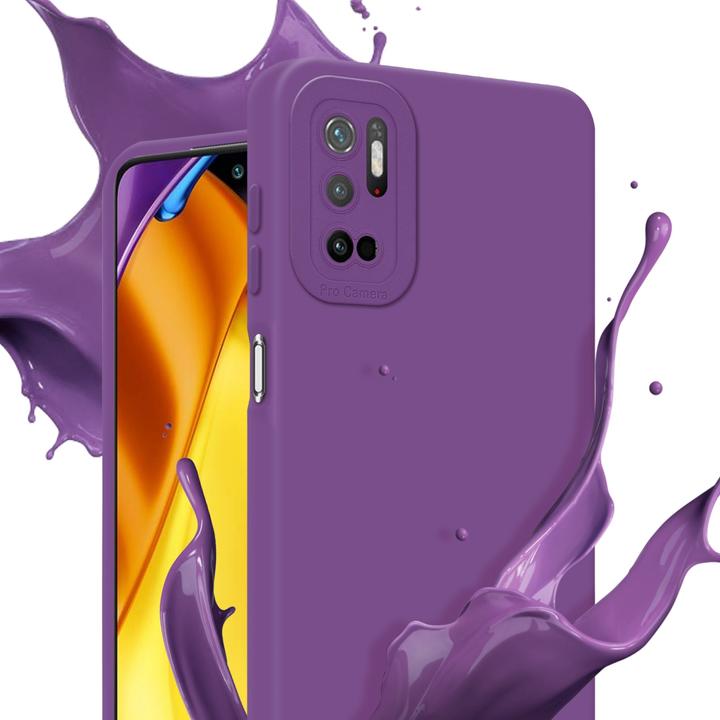 Actual product image Cadorabo Cover for Xiaomi RedMi NOTE 10 5G / POCO M3 PRO 5G in TPU Fluid LM162 Style (Xiaomi Poco M3 Pro 5G, Xiaomi Redmi Note 10 5G)