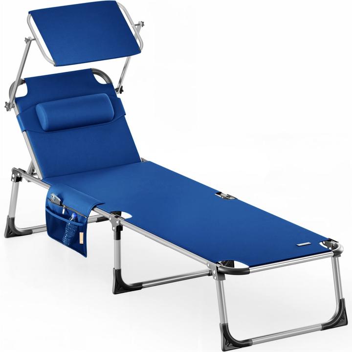 Actual product image Casaria Sun lounger (210 cm)
