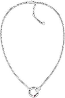 Tommy Hilfiger - Stylish women's necklace with a Circles pendant 2780944