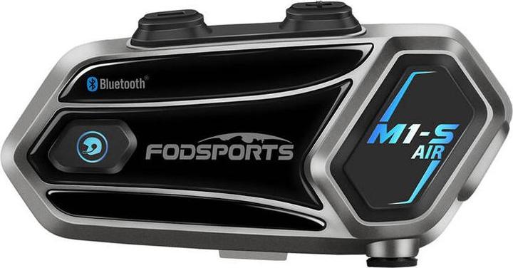 Actual product image Fodsports M1-S Air motorbike intercom (grey)