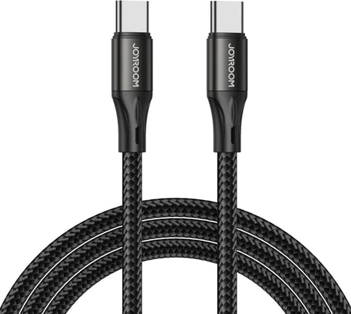Actual product image Joyroom fast charging / data cable USB Type C - USB Type C PD 60W 2m black (S-2030N1-60) (2 m, USB 2.0)