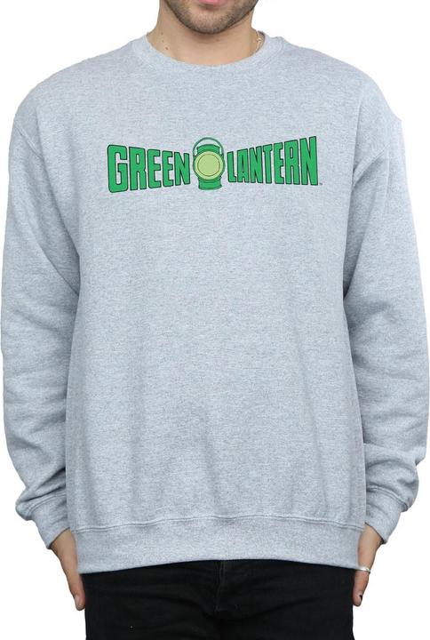 Immagine prodotto Green Lantern Text Logo Felpa Uomo (XXL)