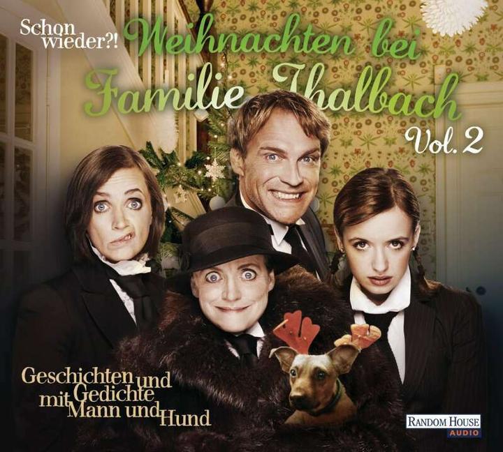 Actual product image Again!? Christmas with the Thalbach family (Charles Dickens, Franz Hohler, Joachim Ringelnatz, Kurt Tucholsky, Marie Luise Kaschnitz, Hermann Löns, Herbert Rosendorfer, Theodor Storm, Hanns Dieter Hüsch, German)