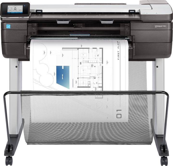 Produktbild HP T830, 24" MFP DesignJet (Tintenpatrone, Farbe)