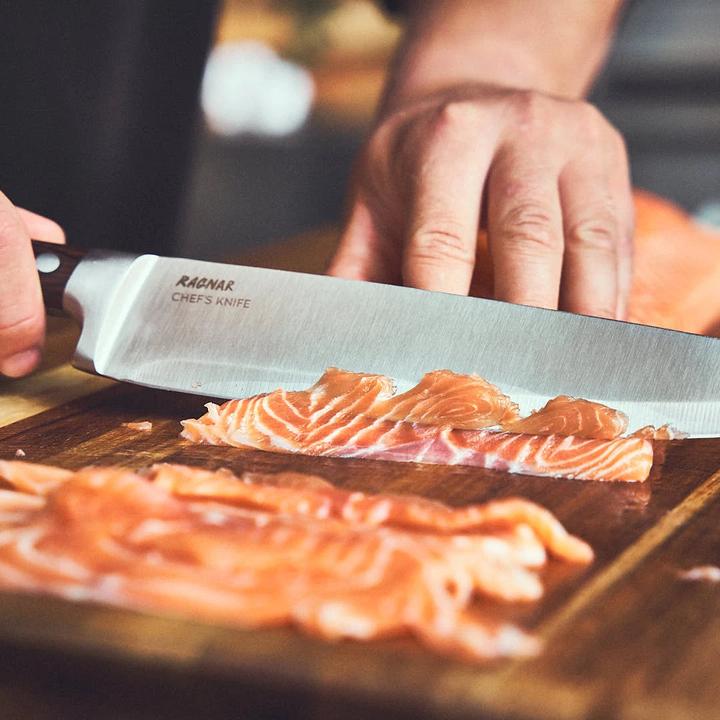 Actual product image Burnhard Steak & kitchen knife set with pakka wood handle (4 Piece, Knife)