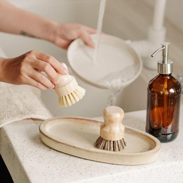 Actual product image Jungle Culture Bamboo dishwashing brushes | Set of 2 dishwashing brushes (2 pcs.)
