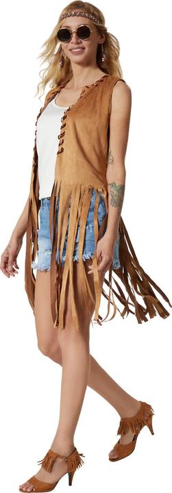 Immagine prodotto tectake Costume da donna gilet Hippie (XL)