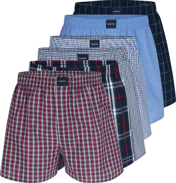 Image du produit Almonu Pack de 6 boxers Web (M, paquet de 6)