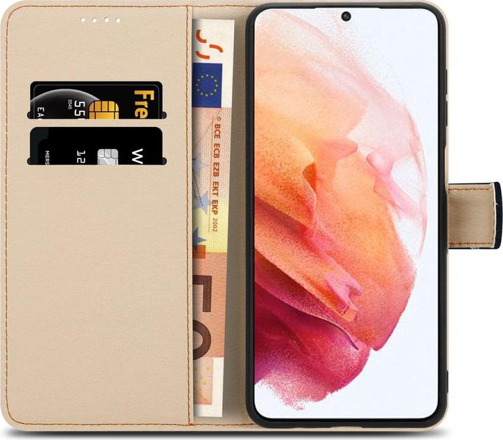 Actual product image Cadorabo Book cover with print (Samsung Galaxy S21+)
