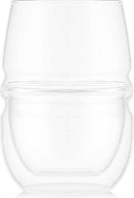 Actual product image Bodum Set de 2 verres à vin double paroi - Riesling (32 cl, 2 Glasses, Wine glasses set)