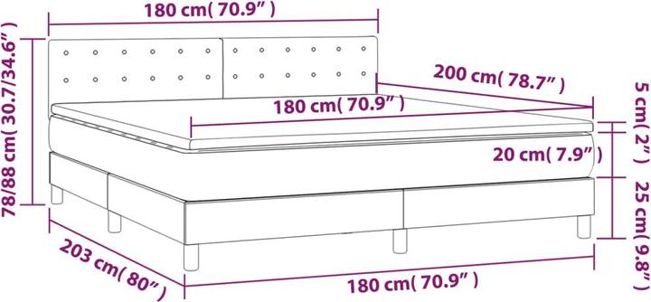 Image du produit VidaXL Clover (180 x 200 cm)