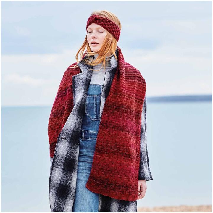 Immagine prodotto Rico Design Lana Melange 200 g, rosso ciliegia (640 m)