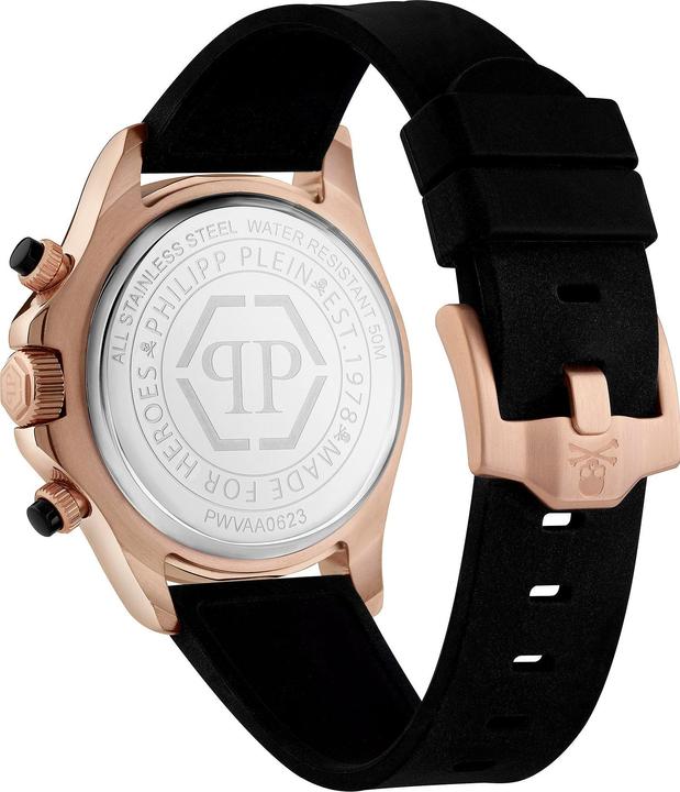 Produktbild Philipp Plein PWVAA0623 Street Couture Chronograph Herrenuhr 43mm 5ATM (Chronograph, 43 mm)