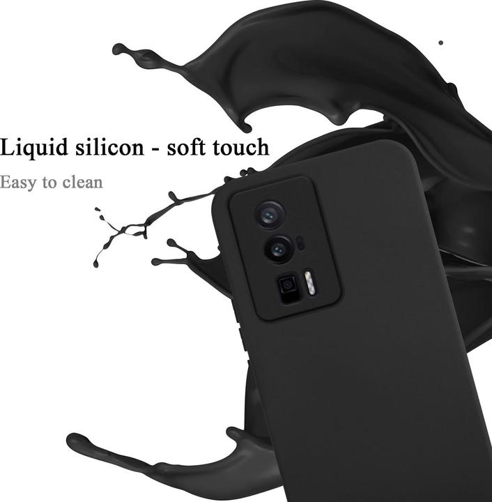 Actual product image Cadorabo Case for Xiaomi Poco F5 Pro TPU in liquid protection design (Xiaomi Poco F5 Pro)