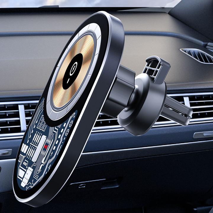 Actual product image Wekome Magnetic car holder with MagSafe wirele