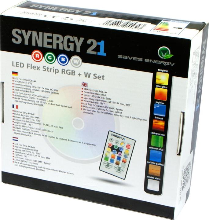Image du produit Synergy 21 LED Flex Strip RGB-W DC12V COMPLET Set V2 (500 cm, Intérieur)