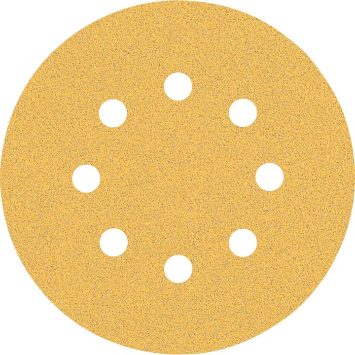 Bosch Professional Zubehör EXPERT C470 Schleifpapier mit 8 Löchern für Exzenterschleifer, 125 mm, G 80, 50-tlg. (80)