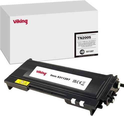 Actual product image Viking Toner cartridge Compatible Brother TN-2005 Black (FC)