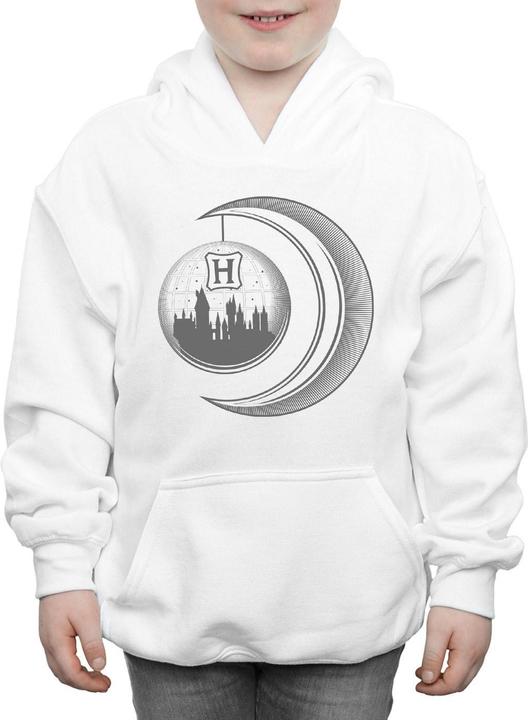 Immagine prodotto Hogwarts Moon Felpa con Cappuccio Ragazzi (140, 146)
