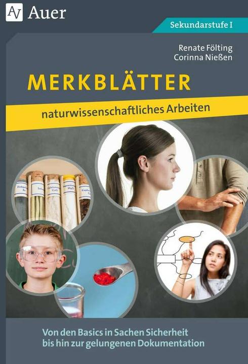 Actual product image Merkblätter naturwissenschaftliches Arbeiten (German, Corinna Niessen, Renate Fölting, 2019)