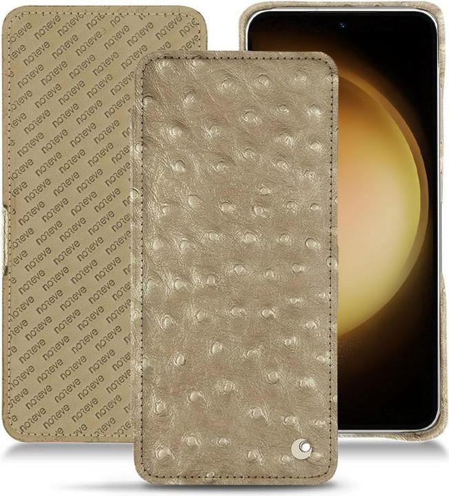 Actual product image Noreve Horizontal leather flap shell (Samsung Galaxy S23+)