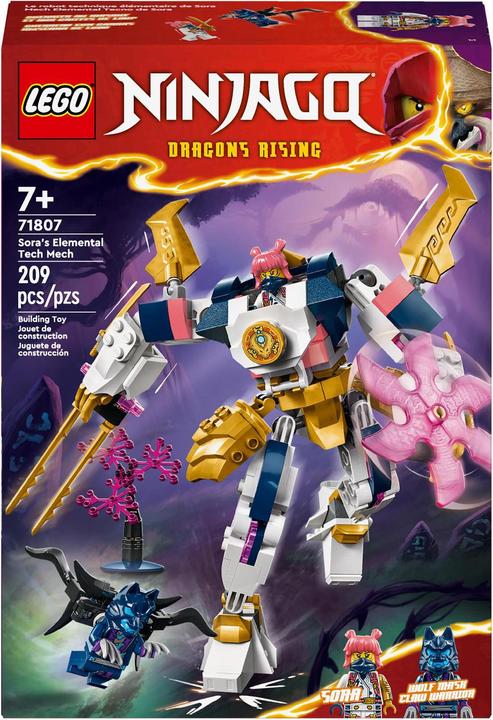 Immagine prodotto LEGO 71807 Tecnica Soras Mech (71807, LEGO Ninjago)