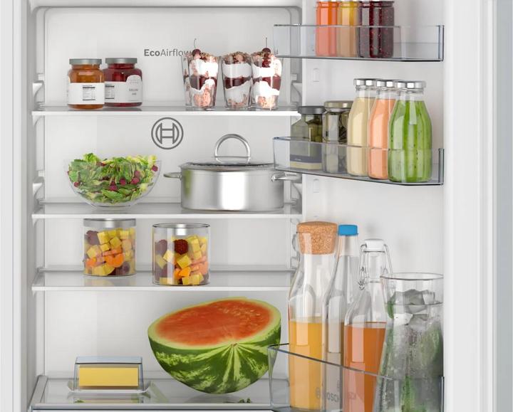 Immagine prodotto Bosch Hausgeräte Serie 2, frigorifero da incasso con scomparto freezer, 122,5 x 56 cm, cerniera a scomparsa KIL425SE0 (187 l)
