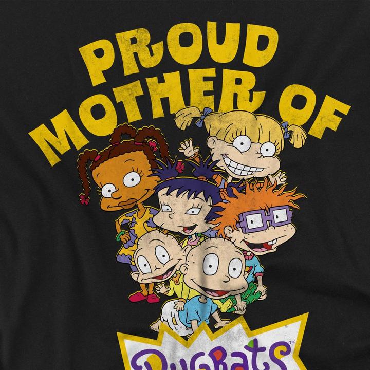 Actual product image Rugrats Mens Proud Mother Mothers Day T-Shirt (S)