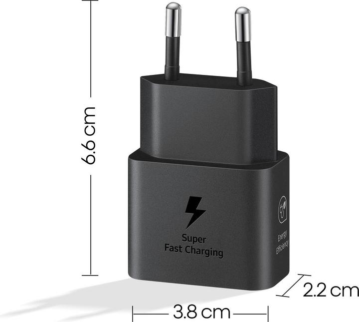 Actual product image Samsung Fast charger (25 W)