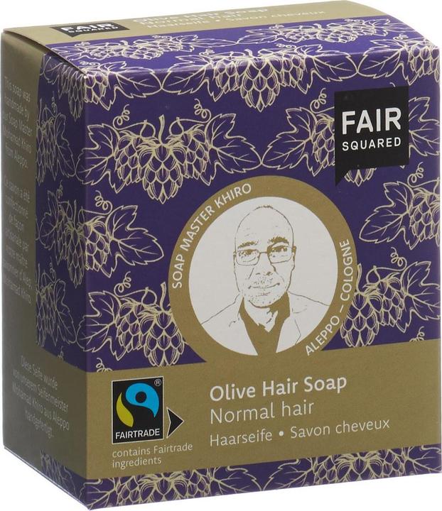 Produktbild Fair Squared Hair Soap Olive Normal Hair (Flüssiges Shampoo)