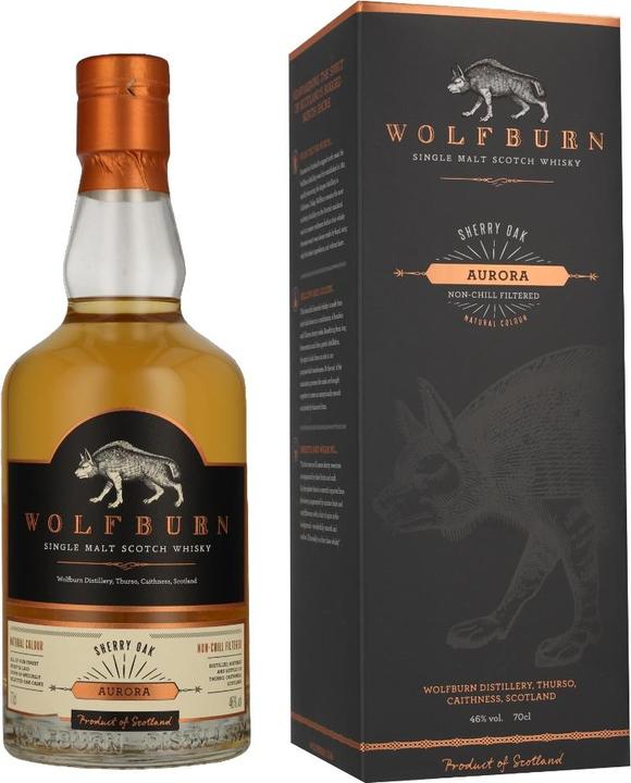 Wolfburn Aurora (Single Malt, Scotch whisky, 1 x 70 cl)