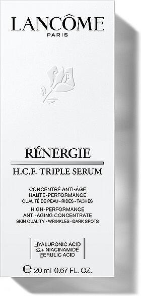 Valori nutrizionali e ingredienti Lancôme Siero triplo Rénergie H.C.F. (20 ml)