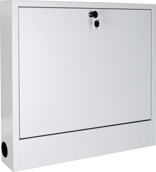 Produktbild Multibrackets Wandkasten abschliessbar, weiss, Tragkraft 5 kg (Wand)