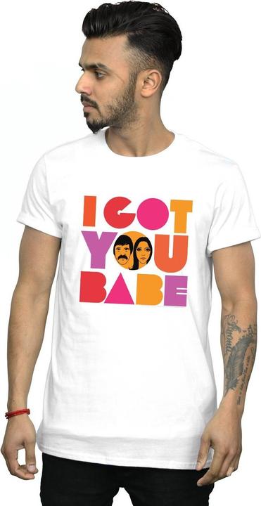 Immagine prodotto Sonny & Cher I Got You Maglietta Uomo (4XL)