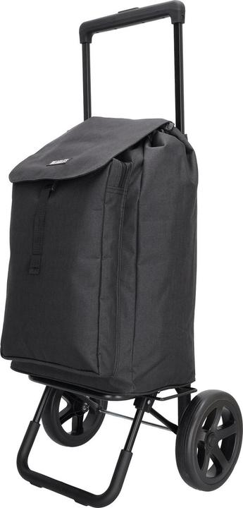 Beagles Shop & Go Lebensmittel Trolley falten leichte 40 Liter stark - schwarz