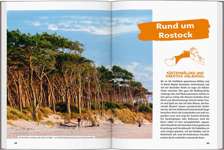 Produktbild OUTDOOR GUIDE Reiseführer Ostseeküste Mecklenburg-Vorpommern