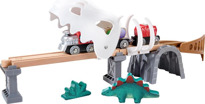 Actual product image Hape Dino railway adventure