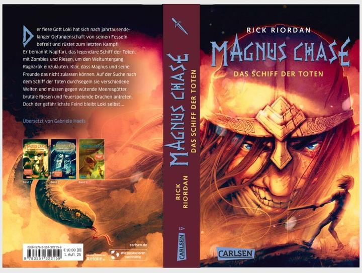 Produktbild Magnus Chase 3: Das Schiff der Toten (Rick Riordan, Deutsch)