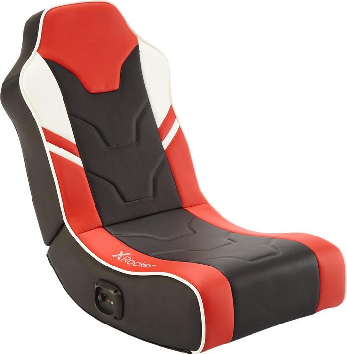 Produktbild X Rocker Shadow 2.0 Stereo Audio Gaming Floor Rocker Red