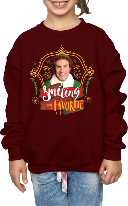 Produktbild Elf Buddy Smiling Sweatshirt Mädchen (116)