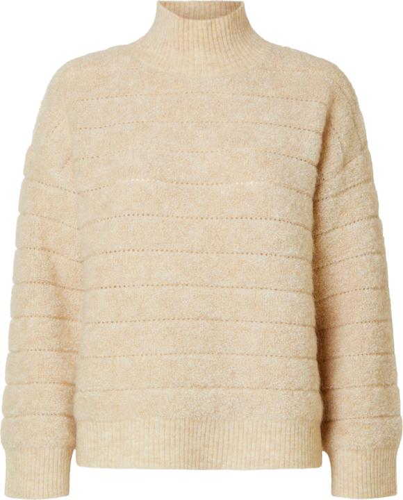 Produktbild Selected Femme Flauschiger Pullover mit hohem Kragen (XS)