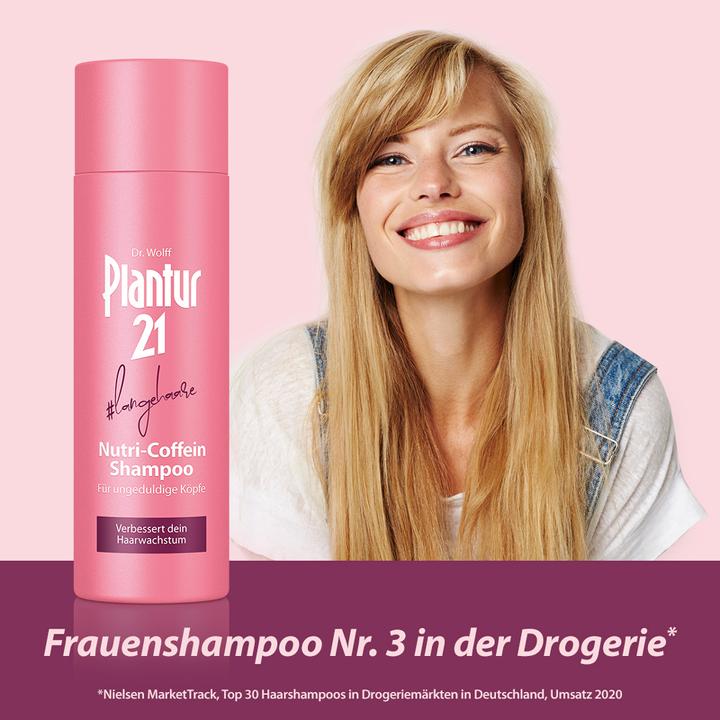 Produktbild Plantur 21 #langehaare Nutri-Coffein (200 ml, Flüssiges Shampoo)
