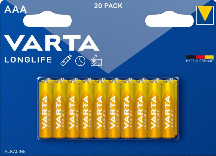 Immagine prodotto Varta Longlife (20 pz., AAA, 1100 mAh)