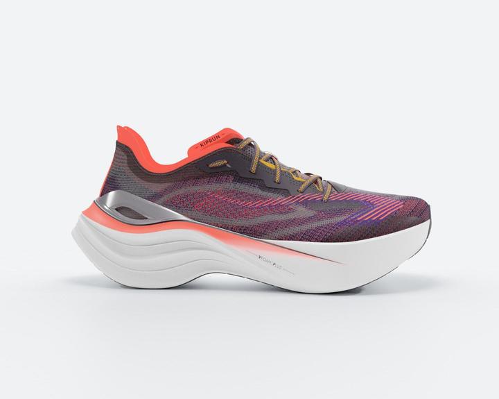 Actual product image Kiprun KD900.2 Men's Running Shoes - Purple/orange (46)