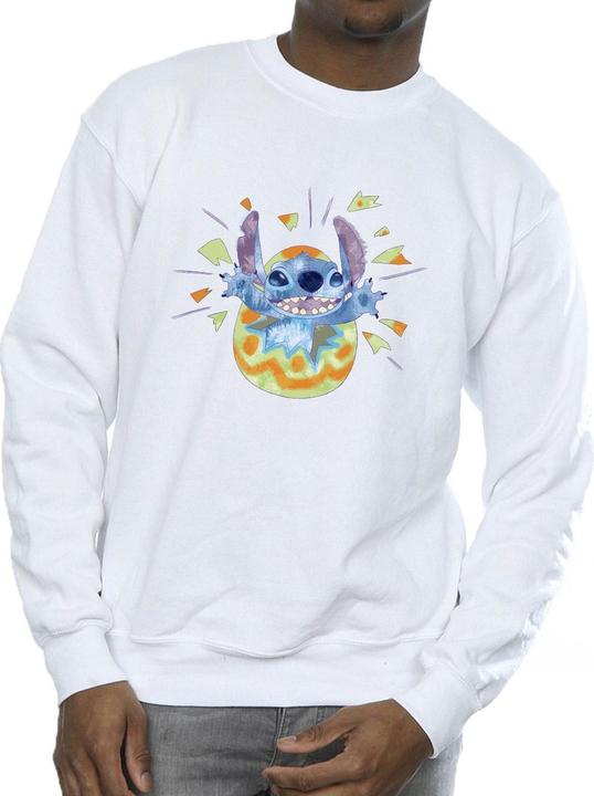 Immagine prodotto Disney Lilo & Stitch Cracking Egg Felpa Uomo (XXL)