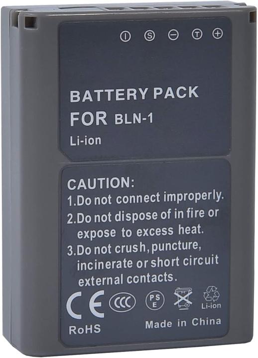 Image du produit Acconic Batterie f. Olympus PS-BLN-1 OMD EM1 E-M1 EM5 E-M5 EM5 Mark II E-m5 Mark II (Batterie)