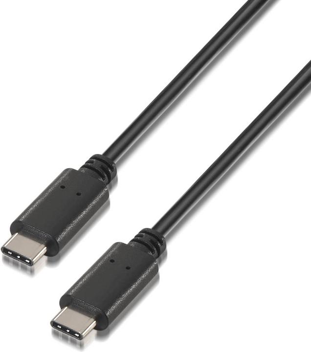 Produktbild Aisens A107-0057 USB Kabel 2 m USB 2.0 USB C Schwarz (2 m, USB 2.0)
