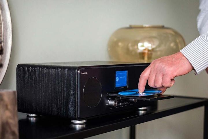 Immagine prodotto Lenco DIR-260BK (FM, DAB, Web radio, VHF, WiFi, Bluetooth)