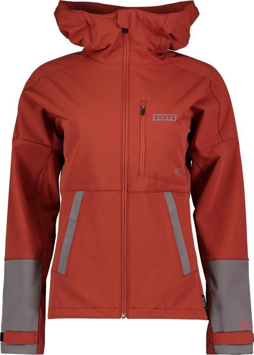 Produktbild ION Bike Jacket Shelter 2L Softshell women - spicy-red (L)