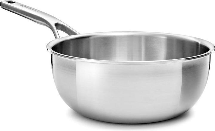 Actual product image KitchenAid 3PLY Opn Con Chefs Pan 20cm / 2.36L Uncoated (Pot, Stainless steel)